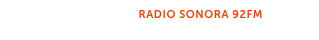 BRAND+BRANDING AT RADIO SONORA 92FM